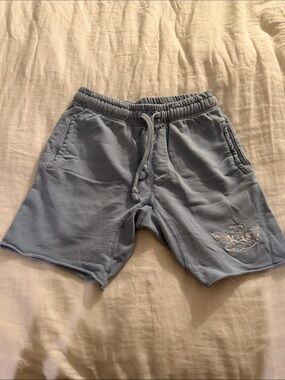 Boys Lie Light Blue Women’s Athletic Drawstring Shorts